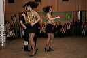 Дабл-хастл: Саша, Юля, Эля. Фотограф: Надир Чанышев
. Осенний Бал N Club’а 2004 на Нагорной.